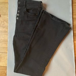 American Eagle black flare jeans